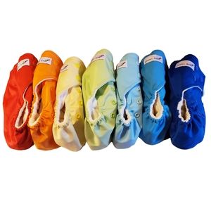 NWOT 7 pack of new kawaii heavy wetter  one size pockets